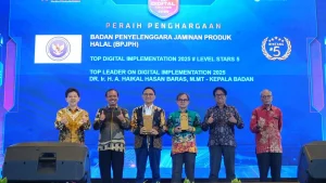 BPJPH Raih Dua Penghargaan Nasional: Lompatan Layanan Halal Digital dan Pengakuan Publik
